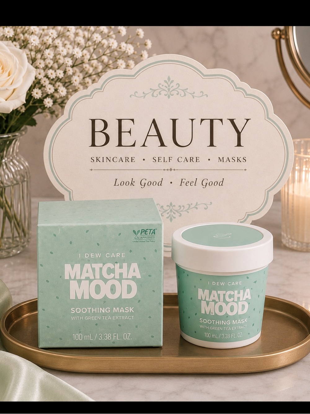 I Dew Care Matcha Mood Soothing Mask